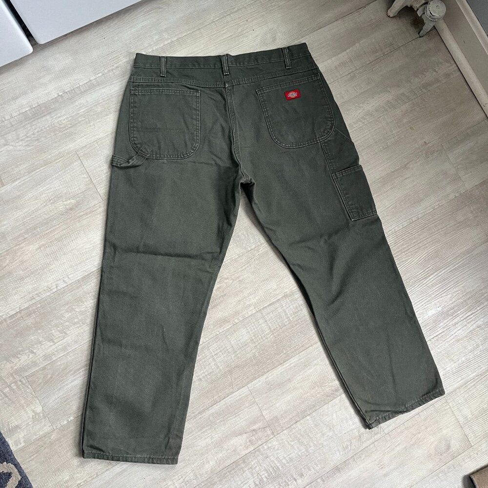 Set of 2 Dickies Pants, Relaxed Moss - 38x30 - Picture 3 of 7